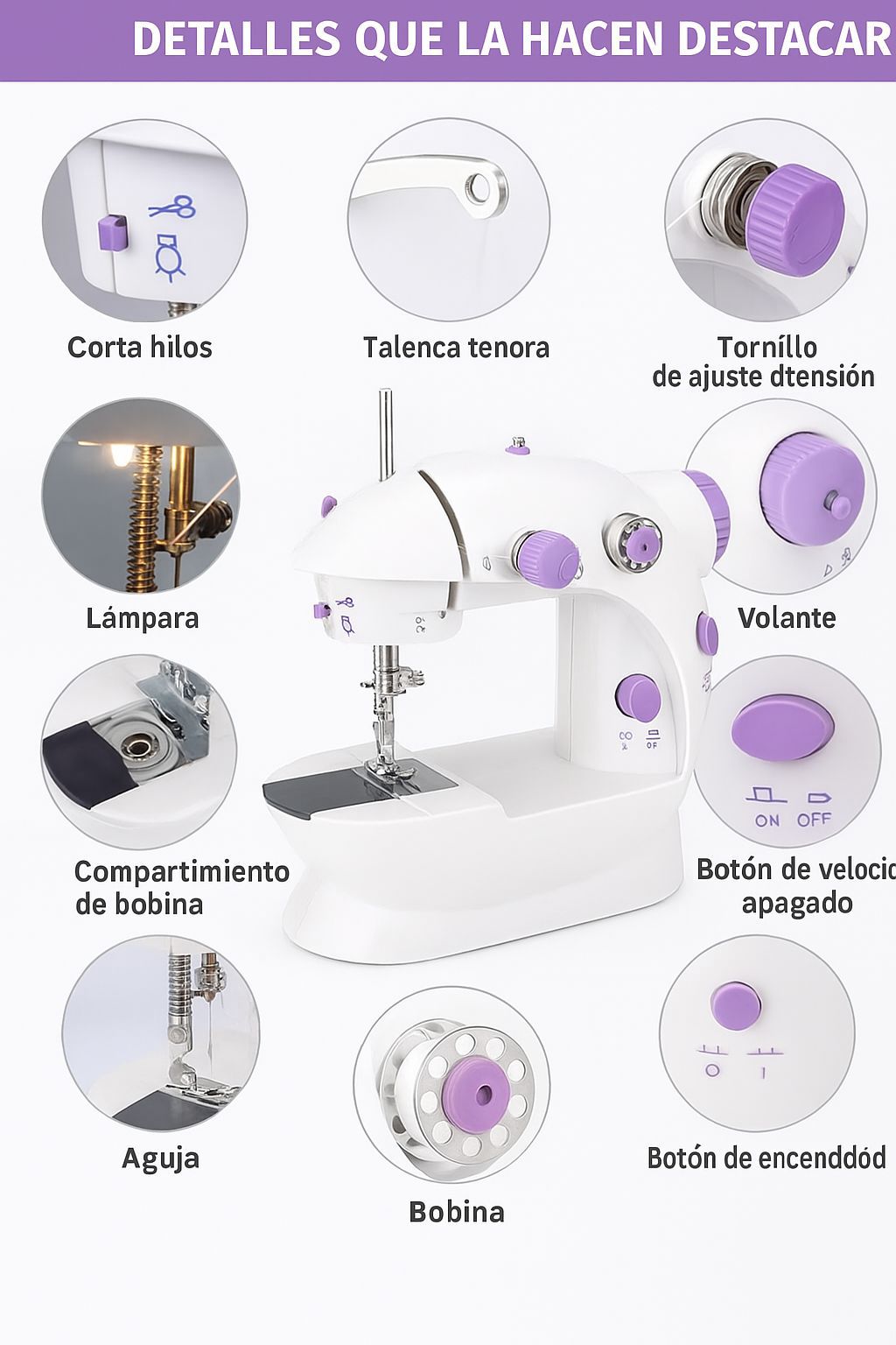 MINI MAQUINA DE COSER